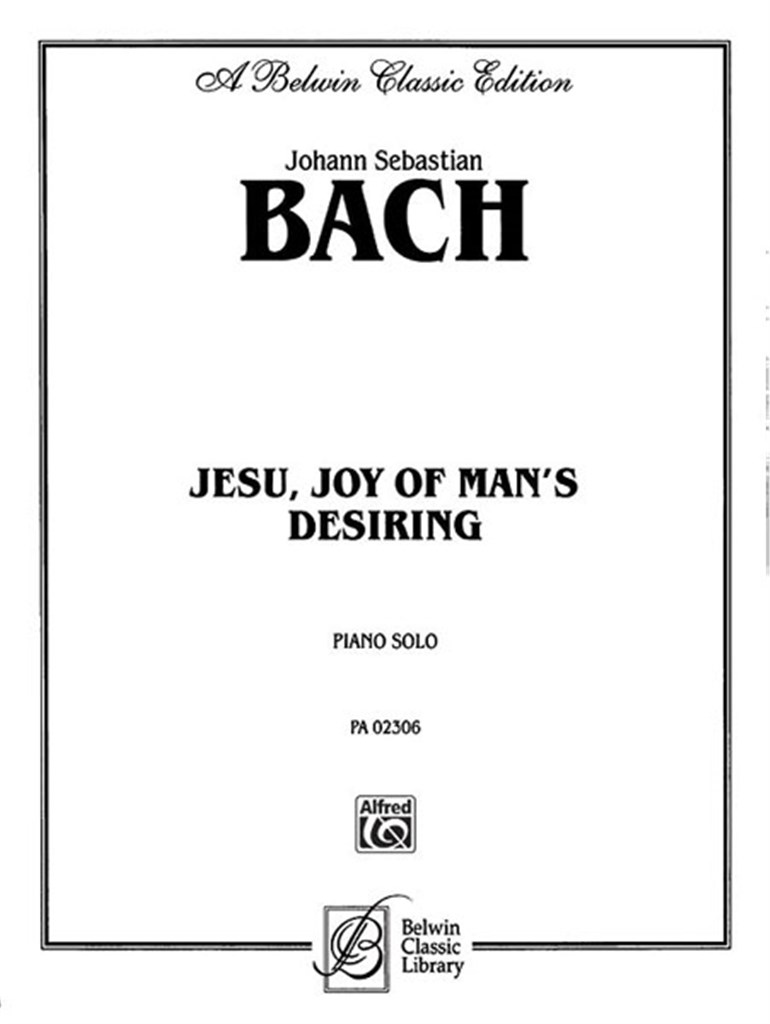 Jesu, Joy of Man's Desiring